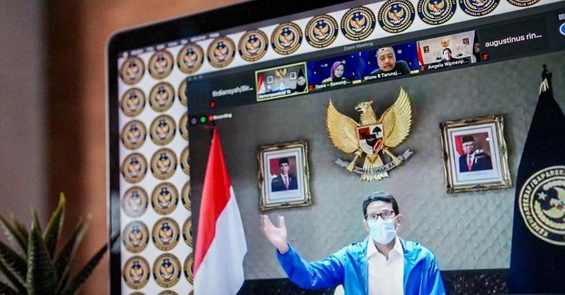 Sandiaga Uno Dorong Penerapan K4 untuk Percepatan Pemulihan Pariwisata