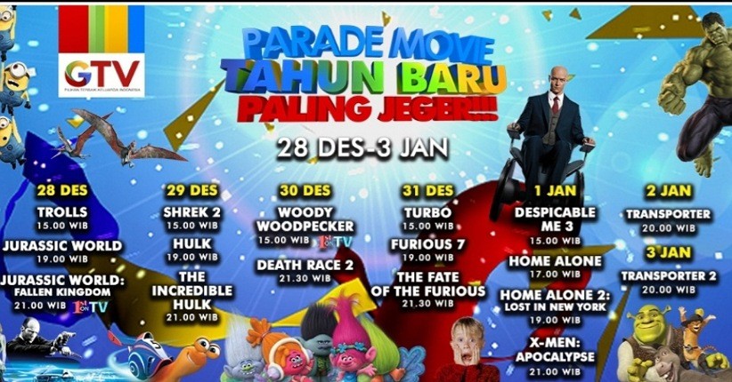 Nonton ala Biskop di Rumah saat Liburan Tahun Baru