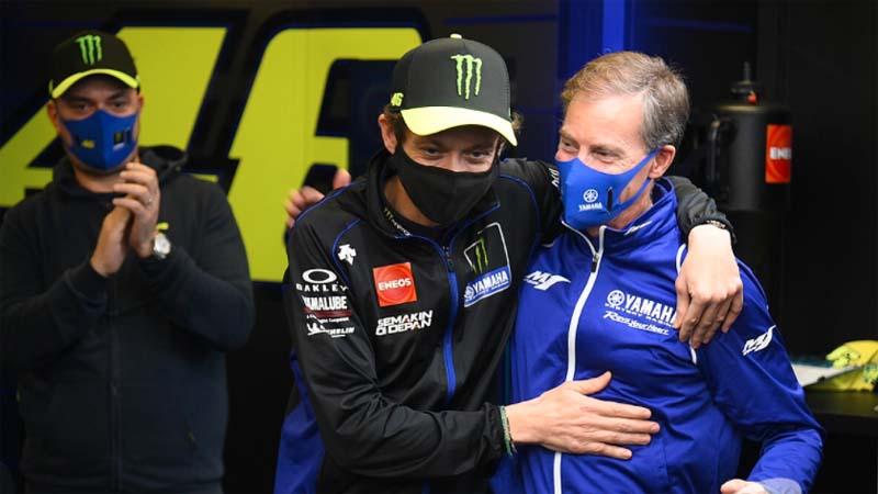 Bos Yamaha Akui Belum Siap Berpisah dengan Valentino Rossi
