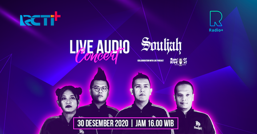 Konser Virtual Audio Joged Bersama Souljah di Rumah Saja Melalui Aplikasi RCTI+