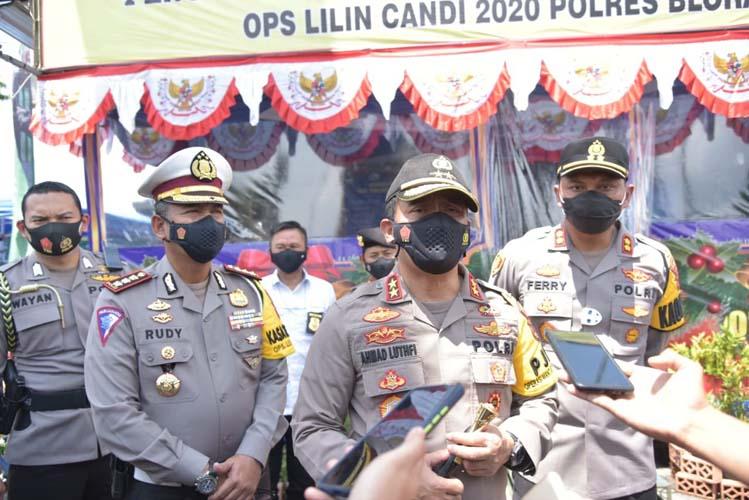 Antisipasi Kerawanan Tahun Baru, Polisi Perketat Arus Kendaraan di Perbatasan Jateng-Jatim