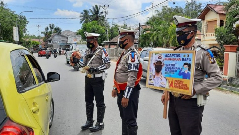 Masuk Zona Merah, Kendaraan Masuk ke Kota Gorontalo Dibatasi