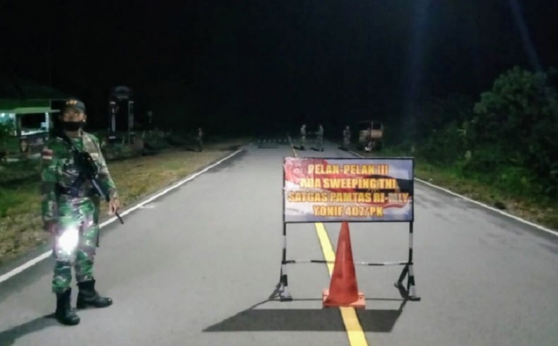 Awal Tahun 2021, Pengawasan Perbatasan Indonesia-Malaysia di Kalbar Diperketat