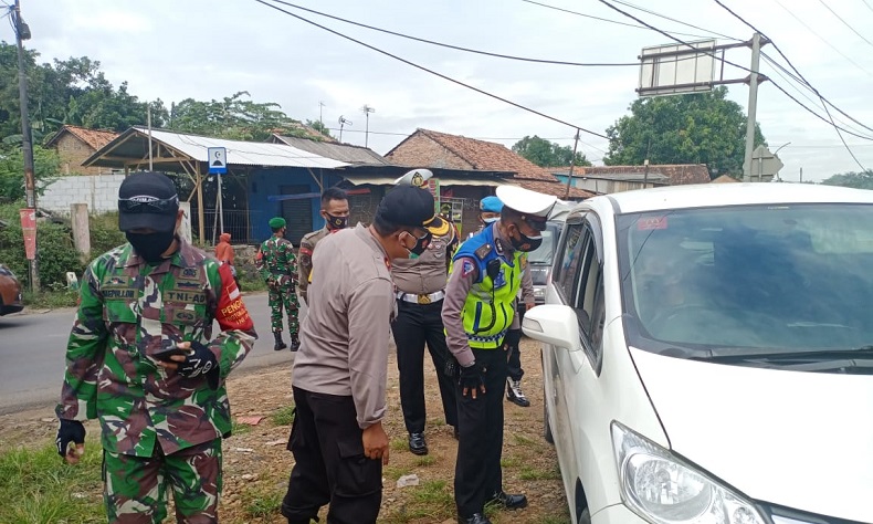 Polres Bogor Buka Layanan Rapid Test Antigen Gratis di Jalur Alternatif Puncak  