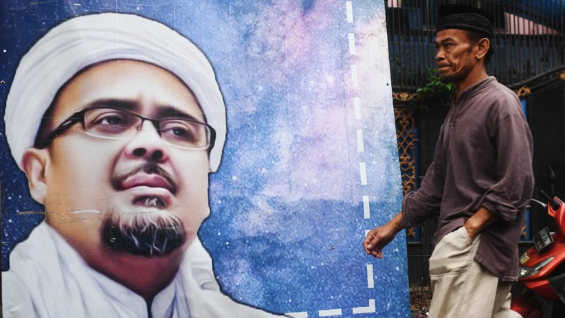 Habib Rizieq Sikapi Santai Pembubaran dan Pelarangan FPI 
