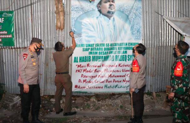 Baliho dan Atribut Dicopot, FPI Tangsel Siap Pasang Simbol Baru