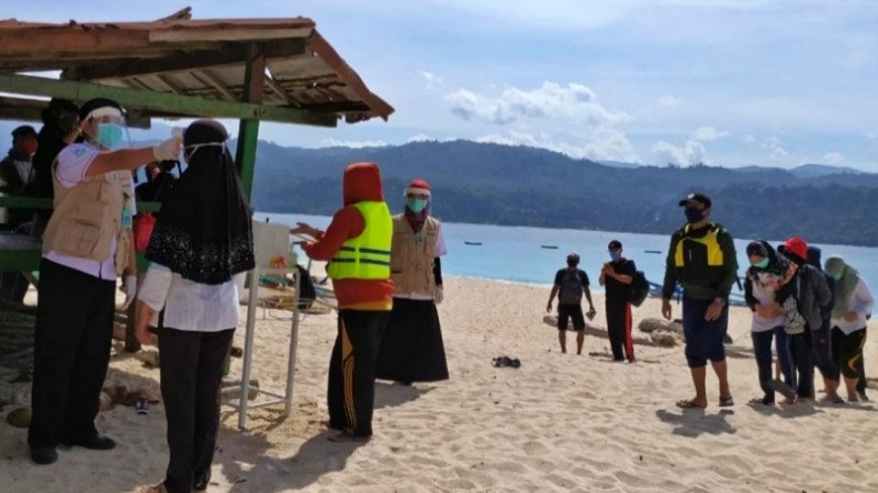 Zona Oranye, Destinasi Wisata di Lampung Timur Masih Ditutup