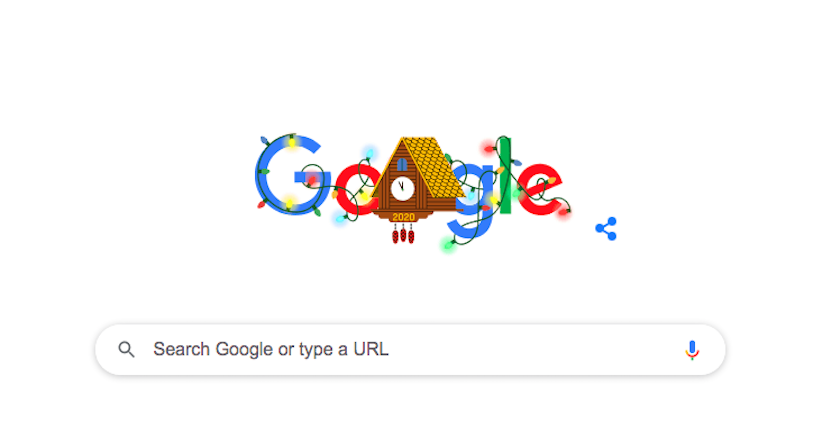 Google Rayakan Tahun Baru lewat Doodle Hari Ini
