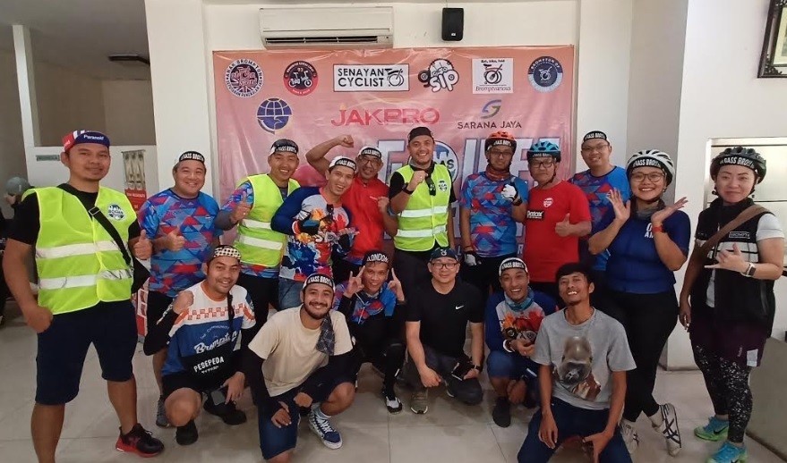 Komunitas Sepeda Bogas Community Gowes Bersama Kampanye Lawan Virus Korona