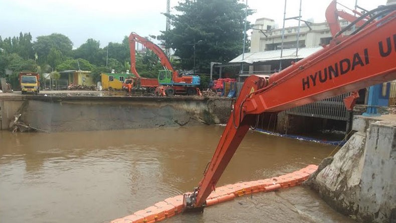 Pintu Air Manggarai Waspada, Wilayah Ini Harus Siaga