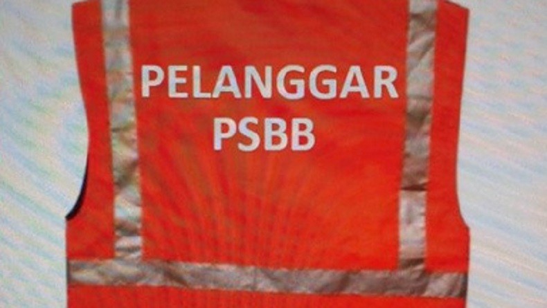 Begini Penampakan Rompi Khusus untuk Pelanggar PSBB Jakarta