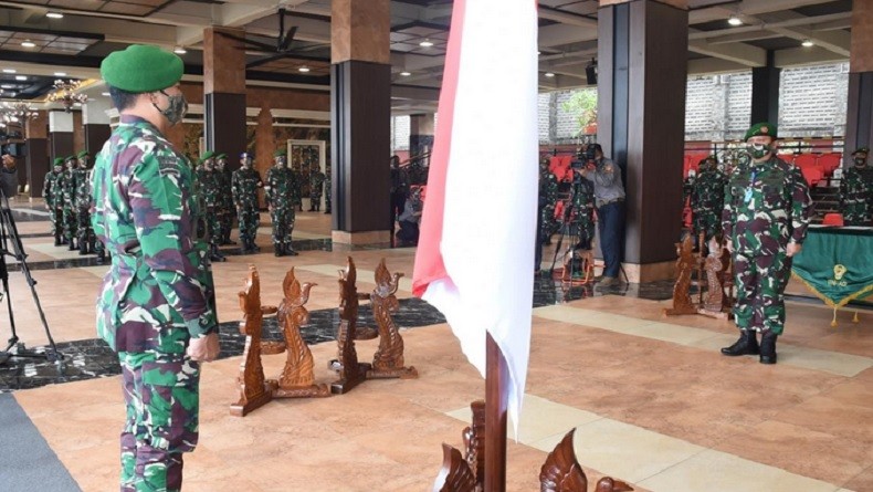 13 Pati TNI AD Naik Pangkat, Wakil KSAD Fachruddin Bintang 3