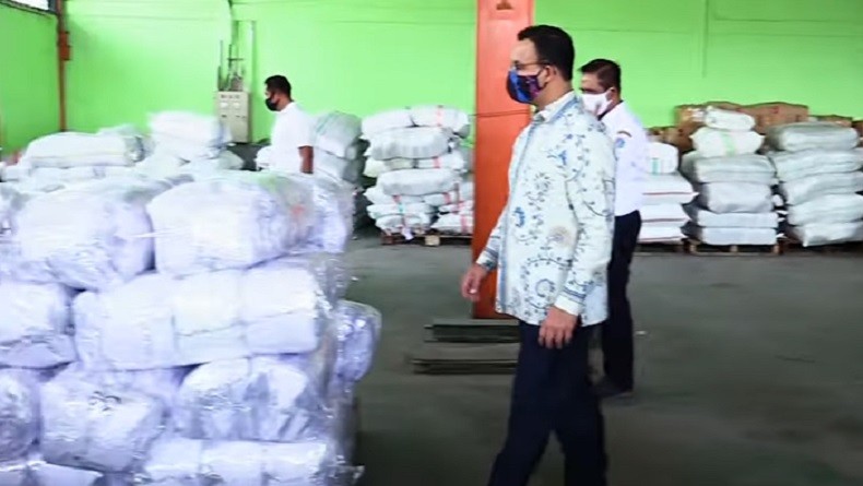 Tahap Ketiga, 4 Juta Masker Kain Telah Dibagikan Gratis kepada Warga Jakarta