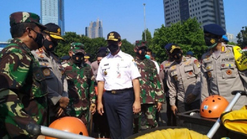 Covid-19 dan Banjir, Anies Baswedan : Dua Tantangan Ini Harus Kita Hadapi Bersama