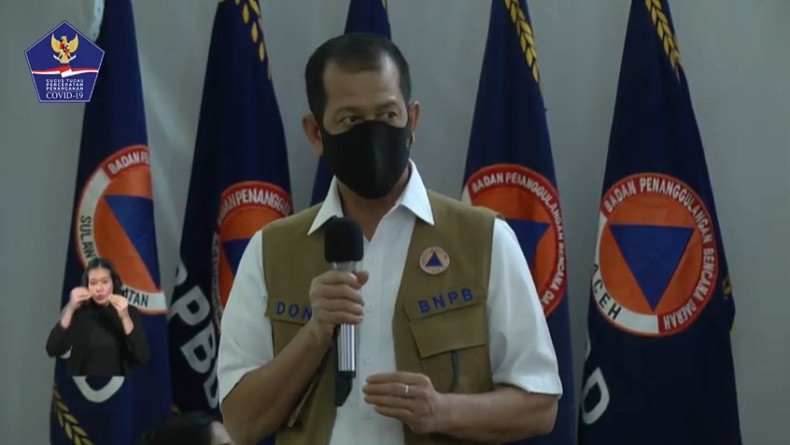 Doni Monardo Minta Masyarakat di Zona Merah Covid-19 Gunakan Masker Berkualitas