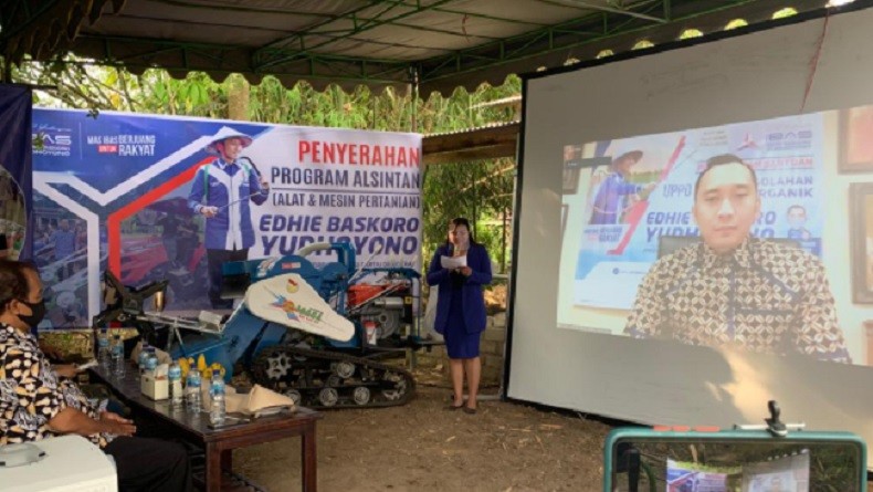 Lanjutkan Program SBY, Ibas Bantu Petani Hadapi Dampak Covid-19