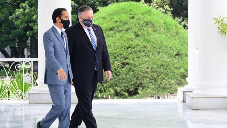 Jokowi-Pompeo Bahas Kerja Sama Ekonomi hingga Kepentingan Negara Muslim