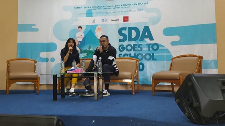 Seru, Kemal Palevi Bikin SDA Goes to School Penuh Gelak Tawa