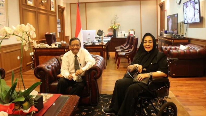 Pertemuan Mahfud MD dan Rachmawati Bahas Kondisi Politik, Keamanan hingga Demo