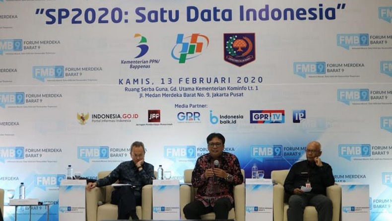 Bappenas: Sensus Penduduk 2020 untuk Mendapatkan Satu Data Indonesia