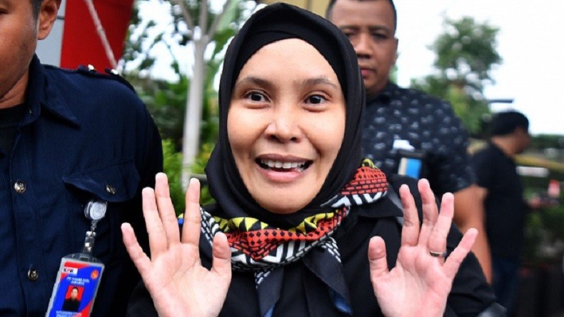 Riezky Aprilia Tertawa saat Diminta Serahkan Kursi DPR untuk Harun Masiku