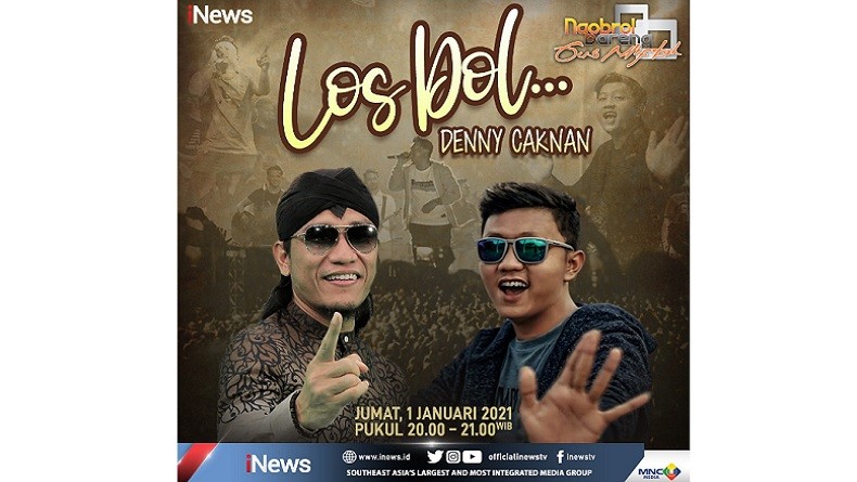 Los Dol! Malam Ini Pukul 20.00 di iNews, Gus Miftah Ngobrol Bareng Denny Caknan
