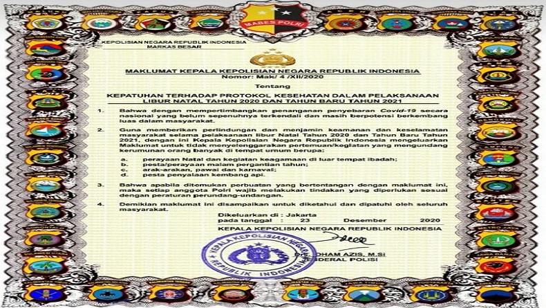 Polda Jabar Siap Laksanakan Maklumat Kapolri soal Larangan Simbol dan Atribut FPI