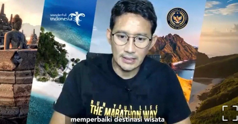 Sandiaga Uno Berdialog dengan Mari Pangestu Bahas Kolaborasi Parekraf