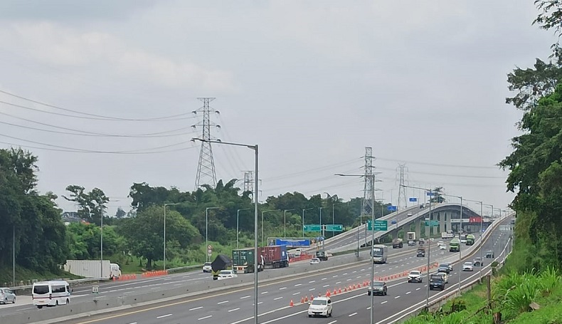 Arus Balik Libur Tahun Baru, Tol Jakarta Cikampek Lengang