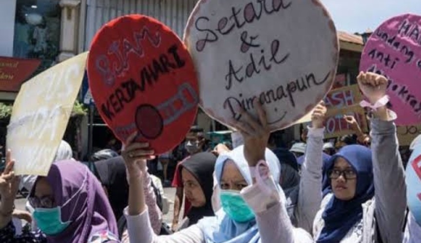 46.376 Pekerja Perempuan di Indonesia Alami Kekerasan di Tempat Kerja
