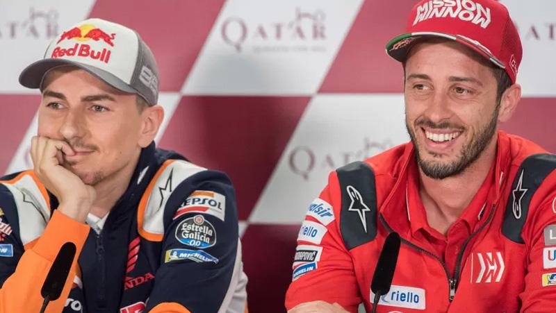 Panas, Andrea Dovizioso dan Jorge Lorenzo Kembali Saling Sindir 