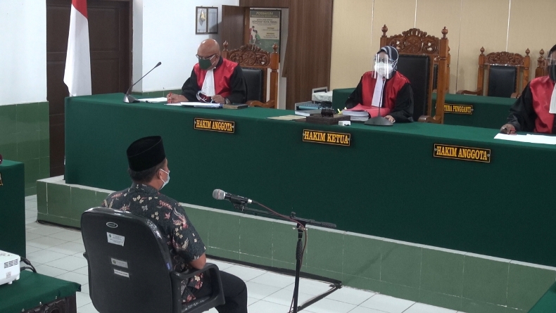 Kasus Dangdutan, Wakil Ketua DPRD Kota Tegal Dituntut Hukuman Percobaan 