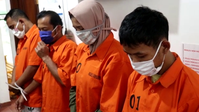 Edarkan Sabu, Wanita Berhijab di Pringsewu Ditangkap Polisi
