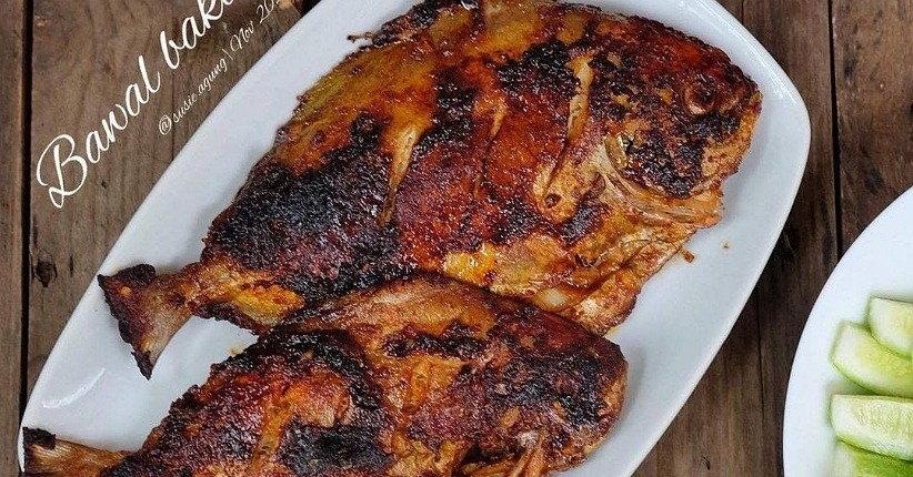 Resep Bawal Bakar Kecap dengan 3 Bumbu, Rasanya Bikin Ketagihan