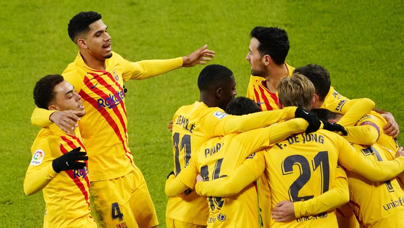 Menang Tipis atas Athletic Bilbao, Barcelona Naik ke 3 Besar Klasemen