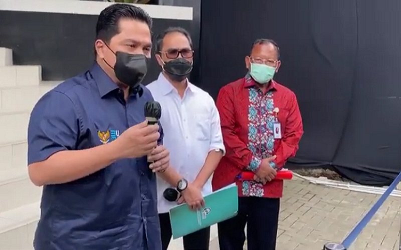 Erick Thohir Pastikan BSI Bukan untuk Memonopoli Bank Syariah