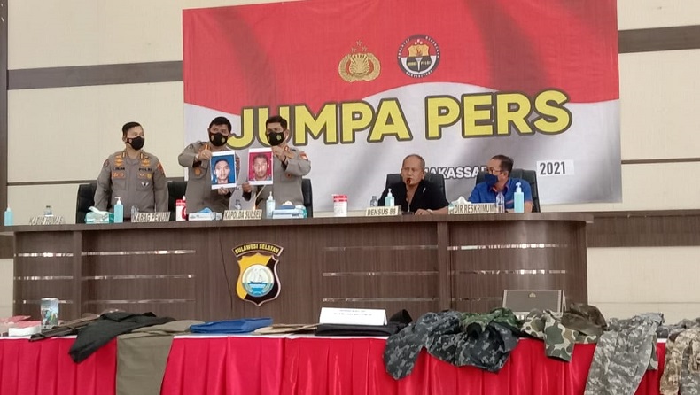 Densus 88: Terduga Teroris di Makassar Sudah Niatkan Agenda Bom Bunuh Diri