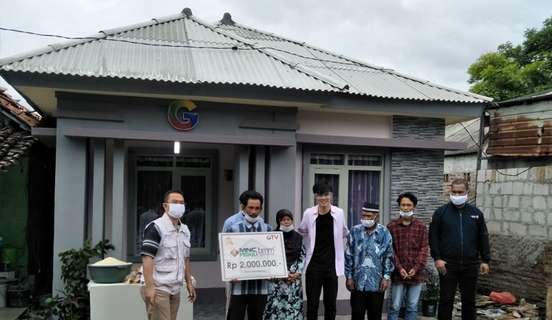 MNC Peduli Bedah Rumah Warga Kosambi Tangerang