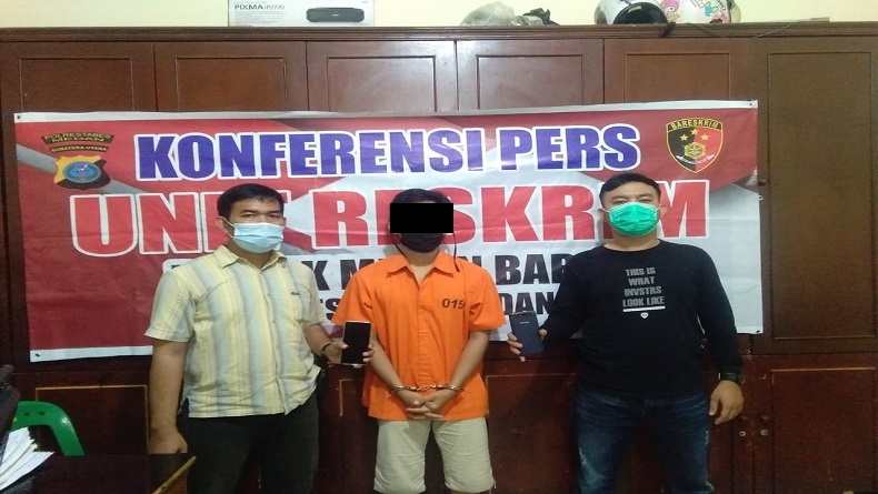 Curi Handphone Mantan Kekasih, Pemuda asal Medan Ditangkap