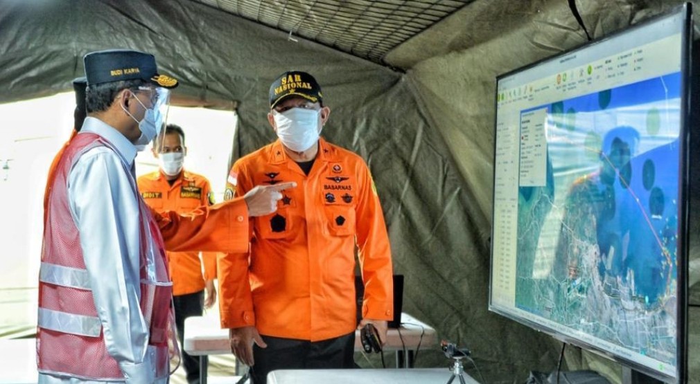 Menhub: Tim Gabungan Temukan Kepingan Pesawat Sriwijaya