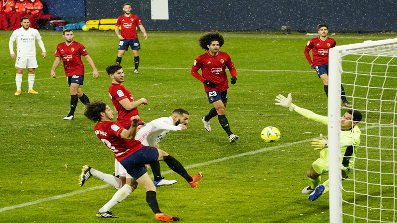 Real Madrid Ditahan Osasuna, 2 Gol Karim Benzema Dianulir