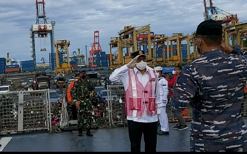 Panglima TNI Marsekal Hadi Tjahjanto dan Menhub Budi Karya Pimpin Pencarian Sriwijaya Air SJ182