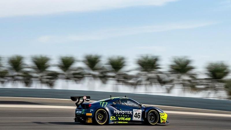 Kendarai Ferrari, Valentino Rossi Naik Podium usai Balapan 12 Jam