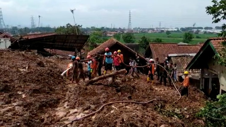 Data Korban Longsor Cimanggung Hasil Pendataan Pemkab Sumedang