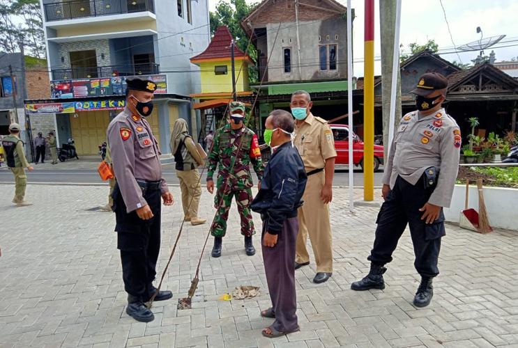 Hari Pertama PPKM di Salatiga, Puluhan Pelanggar Prokes Terjaring Operasi Yustisi