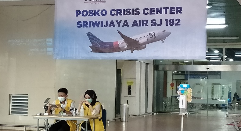 Hari Keempat Insiden Sriwijaya Air SJ-182, Keluarga Masih Jarang Sambangi Posko Crisis Center
