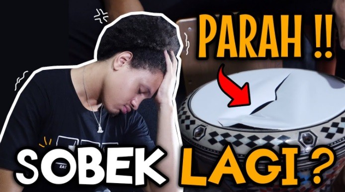 Ngamuk, Ali Kribo Kesal dengan Darbuka Miliknya