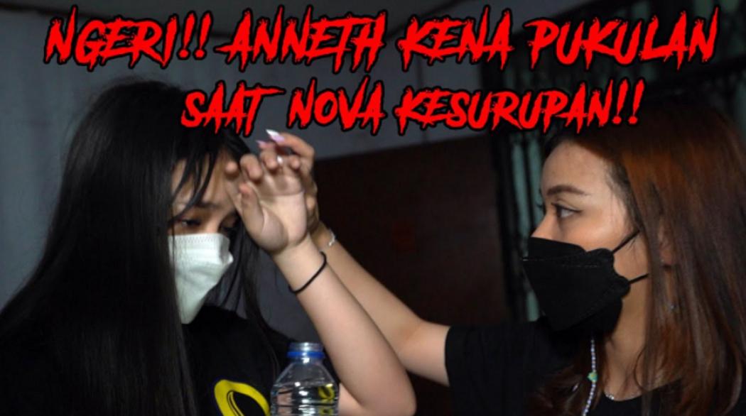 Ada yang Kesurupan, Anneth Delliecia Sampai Kena Pukul!