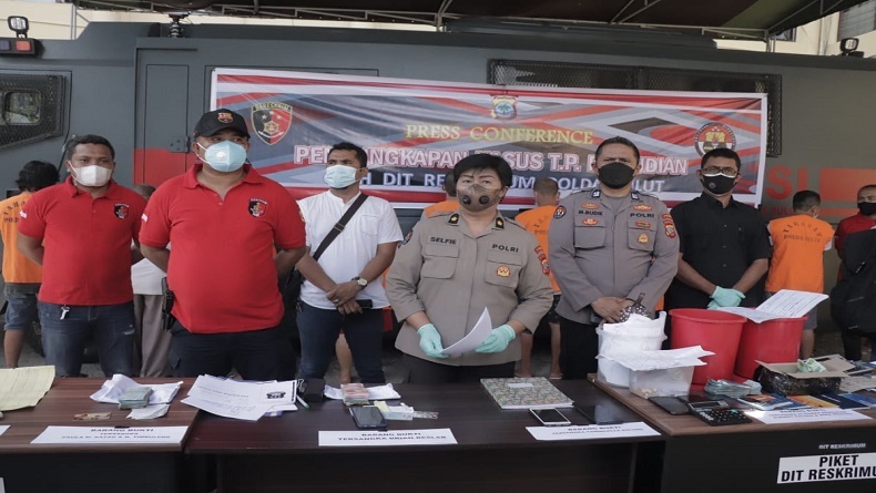 Polda Sulut Bongkar 16 Kasus Judi Togel Dalam Sepekan 