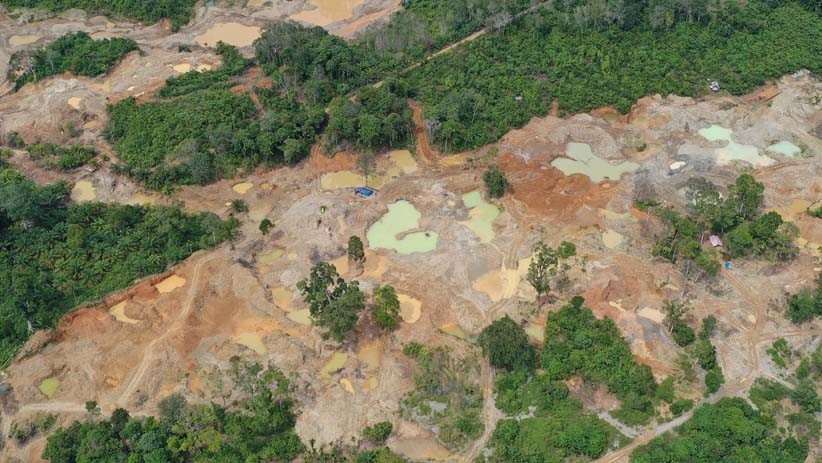  Polda Sumbar Sergap 7 Orang terkait Tambang Ilegal di 2 Lokasi 